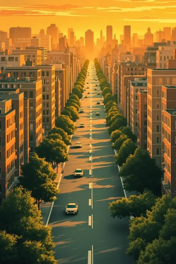 光影之城 海报